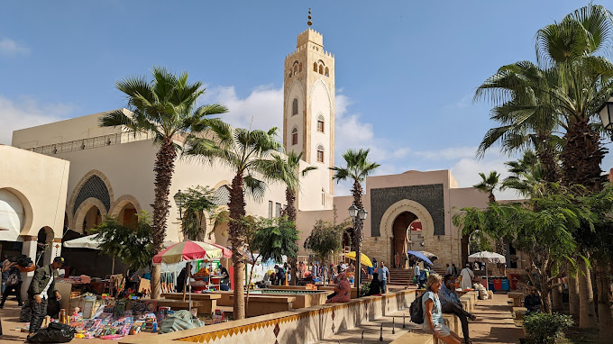 The Berber promenade and the tourist sector